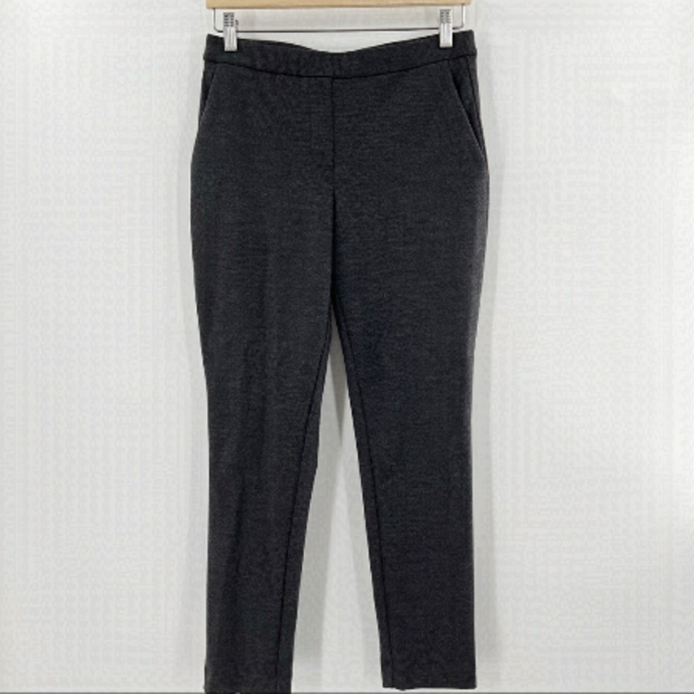 THEORY wool blend grey pants size 2